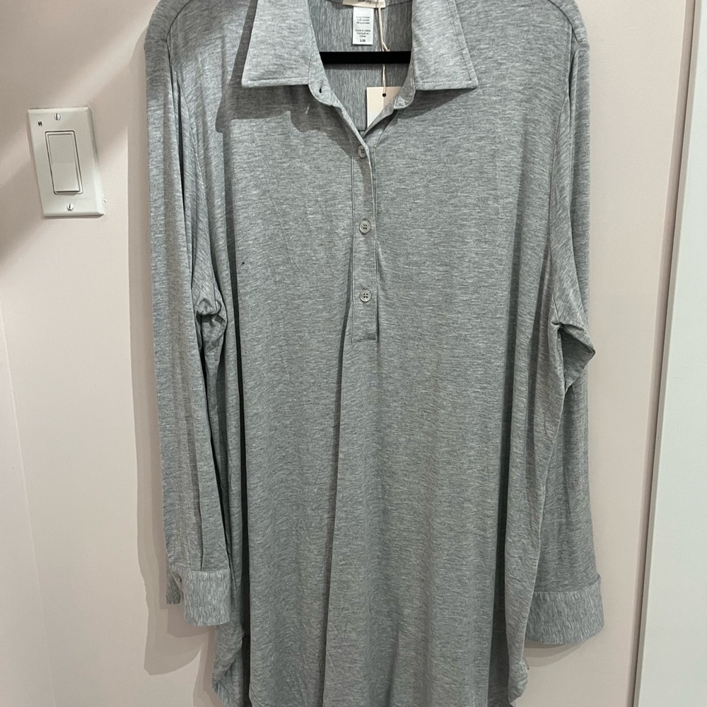 Eberjey Heather Grey Women's Night Shirt